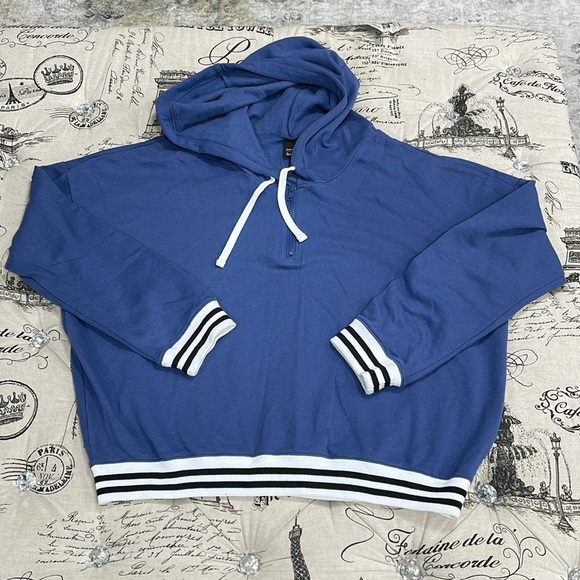 Free Press Rainbow Striped Sweatshirt - Picture 2 of 8